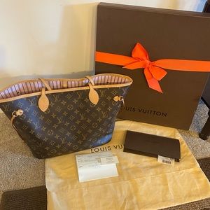 Authentic Louis Vuitton Neverfull MM